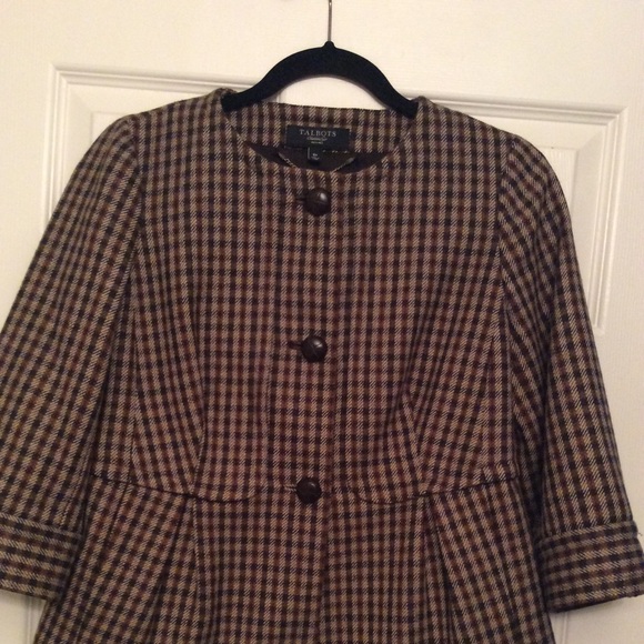 Talbots Plaid Jacket - Picture 6 of 7